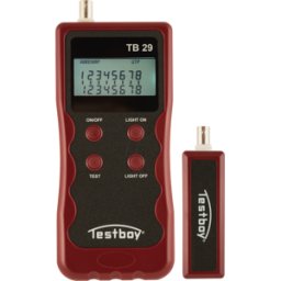 TESTBOY 29 - Comprobador de cableado para cables de red, teléfono y coaxial