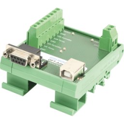 OMNI SENSORS OFT-HSA - Adaptador de riel DIN para módulo de sensor de FRECUENCIA
