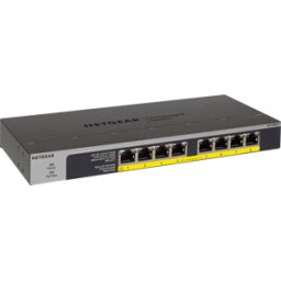 NETGEAR GS108LP - Switch, 8 puertos, Gigabit Ethernet, PoE