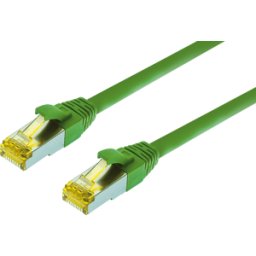 TTL NETWORK UF CAT6A GN 3 - Cable de conexiones Ultra Flex Cat.6A - 3,0 m - verde