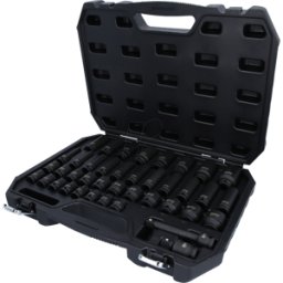 KS TOOLS GMBH KS 515.0065 - Juego de llaves de vaso hexagonales de 1/2", 40 piezas