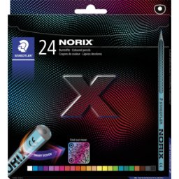 STAEDTLER 186C24 - Lápiz de color, forma triangular, 24 colores