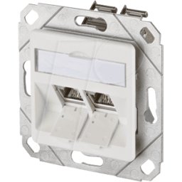 METZ CONNECT BTR 1309121102-E - módulo E-DAT 2 Port Umk CAT.6a blanco puro