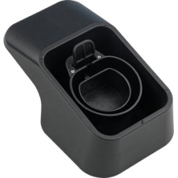 KABELMEISTER GC EVC-H03 - Soporte de pared con soporte de cable integrado para cable de ca