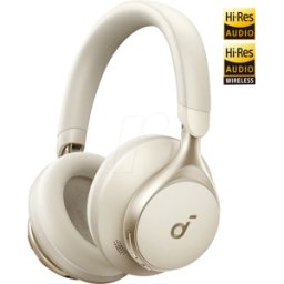 SOUNDCORE S-CORE A3035G21 - Auriculares, sobre-oreja, Bluetooth, espacio uno, crema