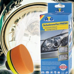KFZ CC ATG112 - Cuidado del automóvil - Set de pulido de faros, 15 piezas