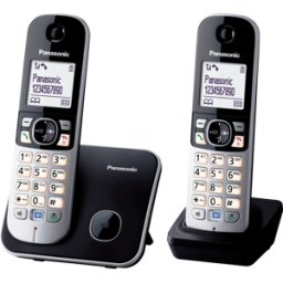 PANASONIC PAN KX-TG6812GB - Teléfono DECT, 2 teléfonos móviles