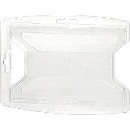 DURABLE 895219 - Soporte para identificación, para 2 tarjetas, 10 unidades