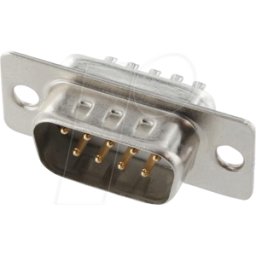 ECON CONNECT ECON ST9LK/V - D-Sub macho de 9 pines con copas de soldadura