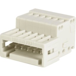 WAGO 733-206 - Conector macho CAGE-CLAMP, Micro, RM 2,5, 6 vías