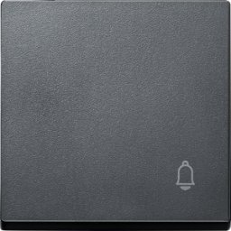 MERTEN ME SM 3305-0414 - Sistema M, rocker, símbolo de campana, antracita