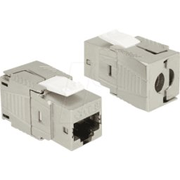 DELOCK 86488 - Conector hembra Keystone RJ45 > LSA Cat.8 sin herramientas