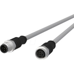 METZ CONNECT MC 142MJA12020 - Cable de sensor, M12, 5 polos, ac > KU, 2 m