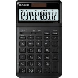CASIO JW200SCBK - Calculadora CASIO, solar, negra