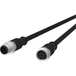 METZ CONNECT MC 142MCA12050 - Cable de sensor, M12, 4 polos, ac > KU, 5 m