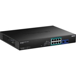 TRENDNET TRN TPE-1020SB - Switch, 10 puertos, Gigabit Ethernet, PoE++, SFP