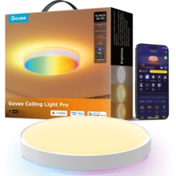 GOVEE H60A6 - Luz inteligente, luz de techo, 48,5 W, RGBW