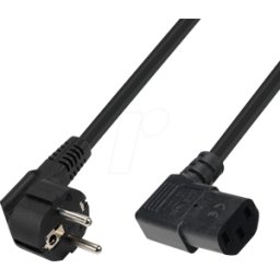 TTL NETWORK TTL 7134-1,8M - Cable de alimentación CEE 7/7 a C13, 1,8 m, negro
