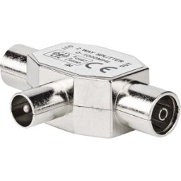 NEDIS N CSGB40951ME - Adaptador de antena y satélite, conector IEC (Coax) > 2 conector
