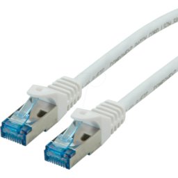 ROLINE 21152864 - Cable de conexión Cat.6a S/FTP PiMF blanco 1,5m