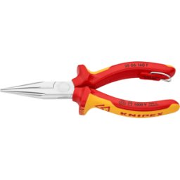 KNIPEX KN 25 06 160 T - Alicates semirredondos VDE de 160 mm