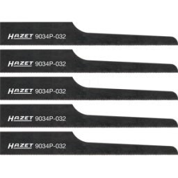 HAZET HZ 9034P-032/5 - Hojas de sierra de calar de repuesto, 5 piezas