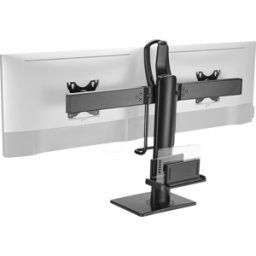 MYWALL MYW HL61L - Soporte para monitor, 2 pantallas, 17 – 27", mini PC, sopo