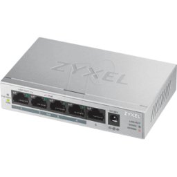 ZYXEL GS1005HP - Switch, 5 puertos, Gigabit Ethernet, PoE