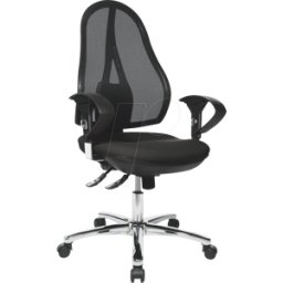 TST OPENSYD SW - Topstar Open Point SY Deluxe office chair, black
