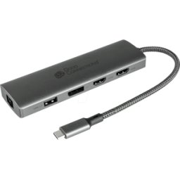 GOOD CONNECTIONS GC HUB-C001A - Replicador de puertos/base de acoplamiento, USB-C.