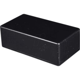 HAMMOND MANUFACTURING 1591ABK - Caja de ABS múltiple, 100 x 50 x 25 mm, IP 54