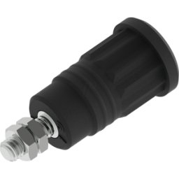 ELECTRO PJP PJP 3285-N - Casquillo de seguridad, 4 mm, M4, negro