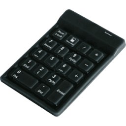 KEYSONIC 12523 - Teclado numérico, USB, negro