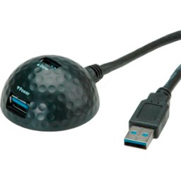 VALUE 11998999 - Cable USB 3.0, conector macho a hembra 2x a, 1,5 m