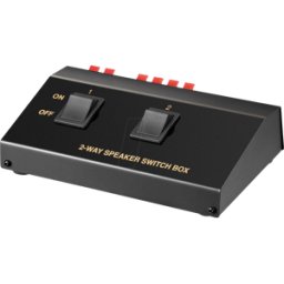 GOOBAY 60928 - Caja de conmutación de altavoces, doble