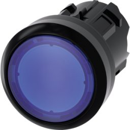 SIEMENS ACT01 0AD50-0AA0 - Avisador luminoso, 22 mm, redondo, plástico, azul