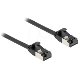 DELOCK 80182 - Cable de conexión RJ45, Cat.8.1, 0,5 m, negro