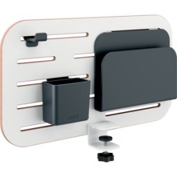 LEITZ 65480000 - Organizador de escritorio, soporte de abrazadera, blanco