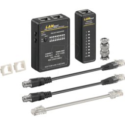GOOBAY TESTER LT-20 - Comprobador de cables para RJ45, STP y BNC