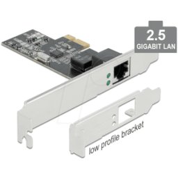 DELOCK 89564 - Tarjeta de red, PCI Express, 1x 2,5 Gigabit LAN 1x RJ45