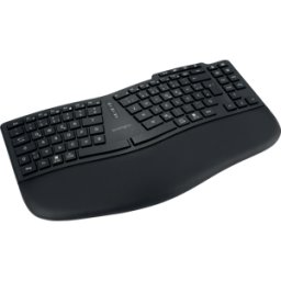 KENSINGTON KENS K75491DE - Teclado inalámbrico, Bluetooth/radio, ergonómico,