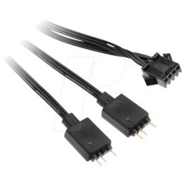 KOLINK 06034 - Kolink ventilador de 4 pines a 3 pines 5V adaptador de cable ARG