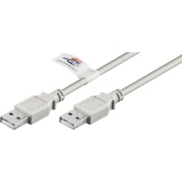 GOOBAY 50798 - Cable USB 2.0 con certificado USB, conector a de 5 m