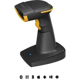 INATECK BCST54SW - Escáner de código de barras, 2D, Bluetooth/Wireless/USB, BCST-54