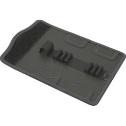 WERA 05136473001 - Bolsa plegable, vacía, 180 x 85 mm