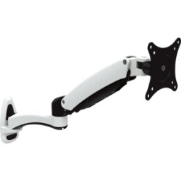 JENIMAGE JENI JI-FD130WM - Soporte para monitor, 1 pantalla, montaje en pared, blanco, 7,8