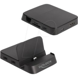 DELOCK 88018 - Estación de acoplamiento, USB-C