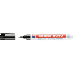 EDDING 8040SW - Marcador de ropa, negro