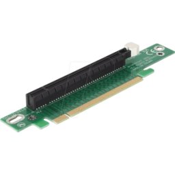 DELOCK 89105 - Tarjeta Riser PCIe x16, acodada a 90°