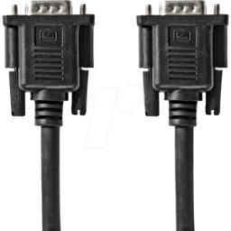NEDIS N CCGL59100BK50 - Cable, conector VGA > conector VGA, 5 m, negro